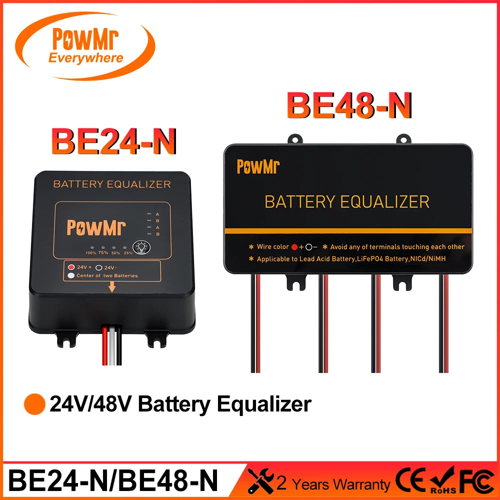 48V Battery Equalizer Battery Voltage Balancer for Acid Battery System  Series-Parallel Connected Controller 