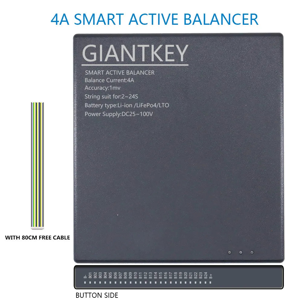 GIANTKEY Smart Active Balacenr Accuracy 4A Balance Current for 2S~24S – El  bombilla de tik tok